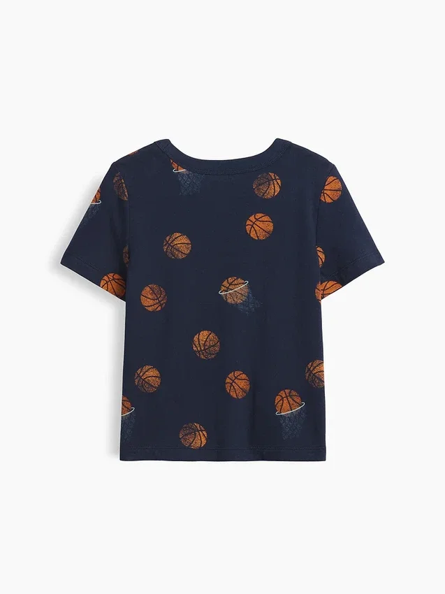 Mix & Match-T-skjorte med lomme for Baby og Småbarn