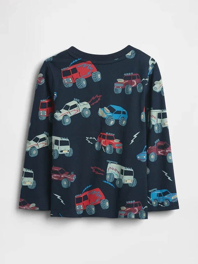 Mix & Match-T-skjorte med lomme for Baby og Småbarn
