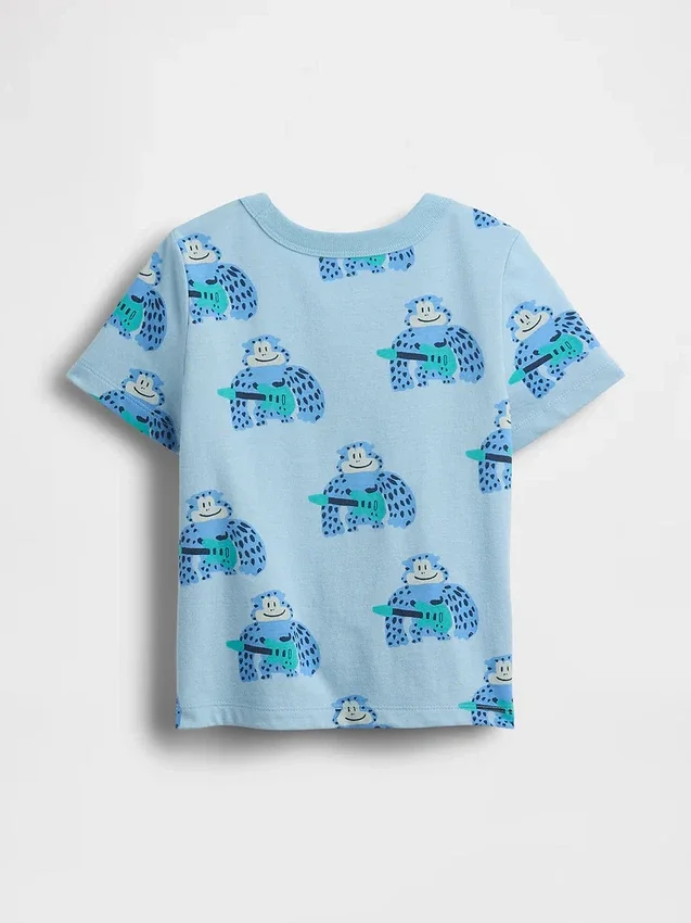 Mix & Match-T-skjorte med lomme for Baby og Småbarn
