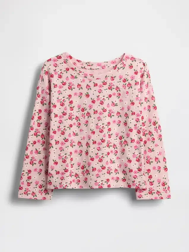 Mix & Match-T-skjorte med nedlagte skuldre for Baby og Småbarn