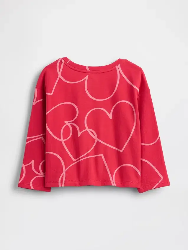 Mix & Match-T-skjorte med nedlagte skuldre for Baby og Småbarn