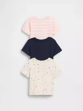 Mix & Match-T-skjorter for Baby og Småbarn (3-pakning)