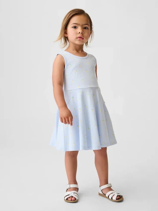 Mix & Match-tankkjole med snurr for Baby og Småbarn
