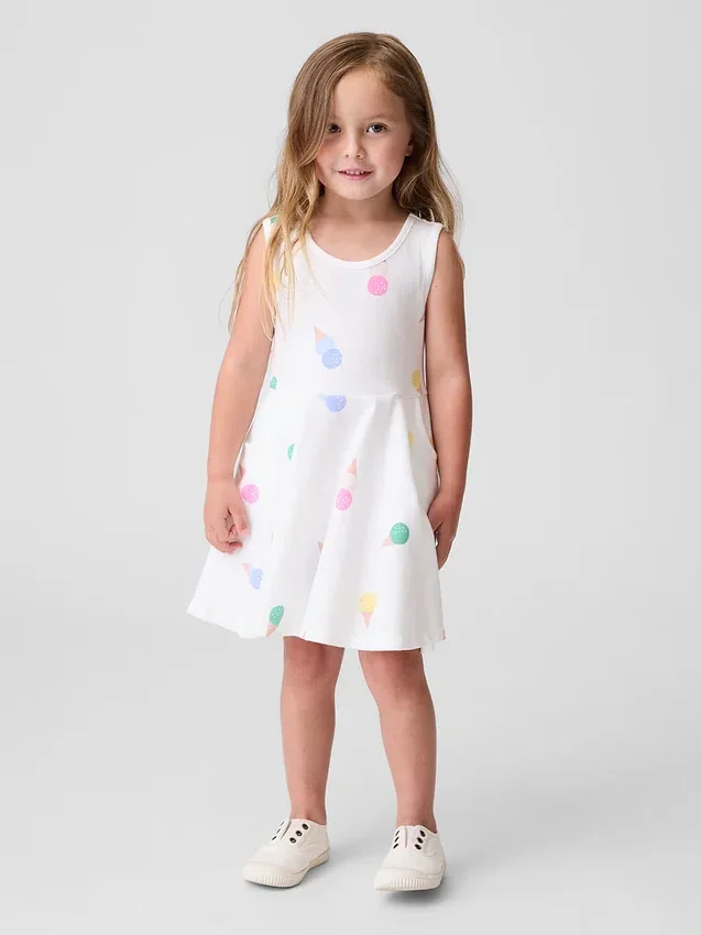 Mix & Match-tankkjole med snurr for Baby og Småbarn