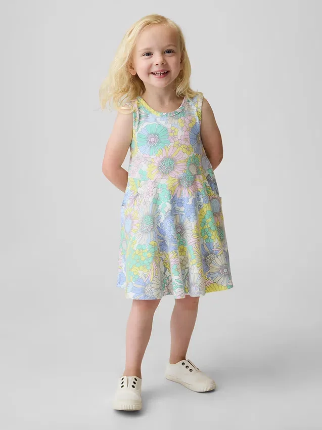 Mix & Match-tankkjole med snurr for Baby og Småbarn
