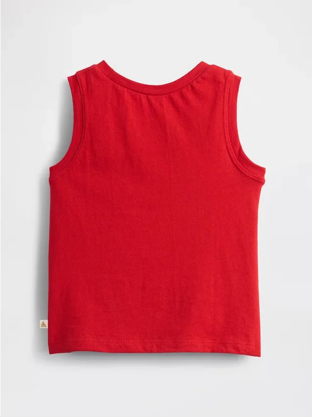 Mix & Match-tanktop med grafisk trykk for Baby og Småbarn
