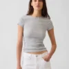 Modern Rib T-skjorte