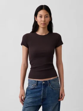 Modern Rib T-skjorte