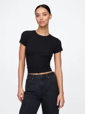 Modern Rib T-skjorte
