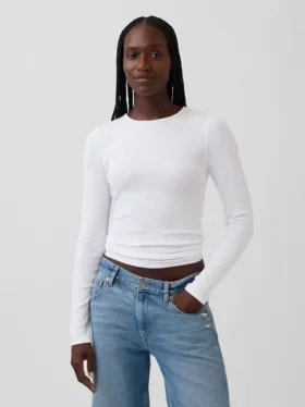 Modern Rib T-skjorte