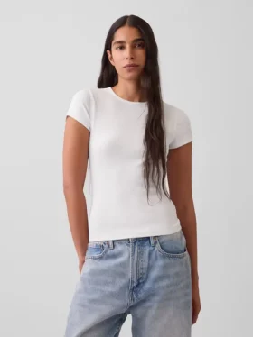 Modern Rib T-skjorte