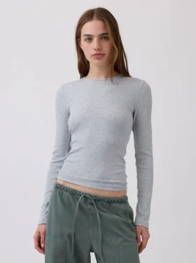 Modern Rib T-skjorte