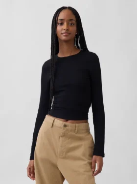 Modern Rib T-skjorte