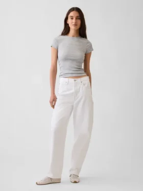 Modern Rib T-skjorte