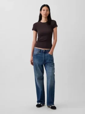 Modern Rib T-skjorte