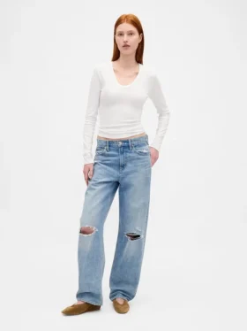 Modern Rib T-skjorte