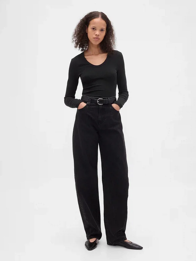 Modern Rib T-skjorte