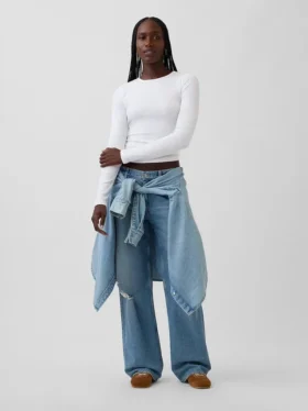 Modern Rib T-skjorte