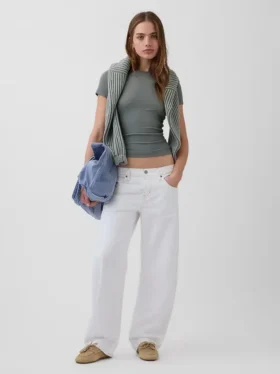 Modern Rib T-skjorte
