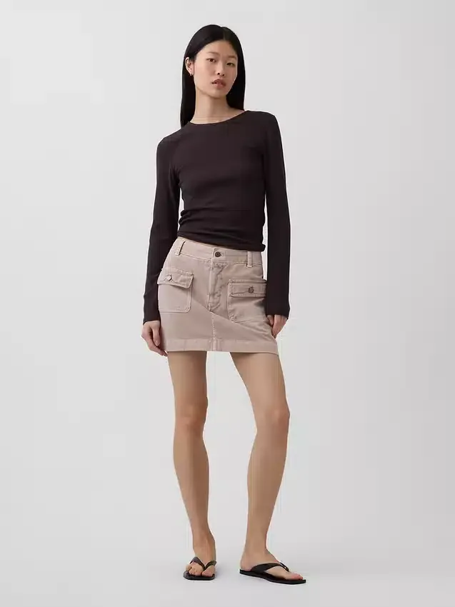 Modern Rib T-skjorte