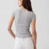 Modern Rib T-skjorte