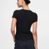 Modern Rib T-skjorte