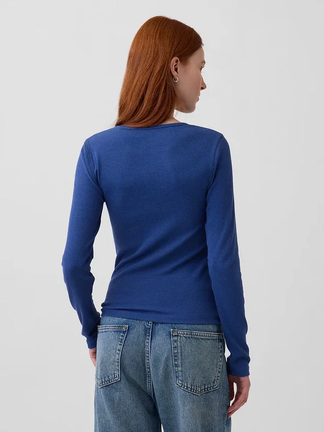 Modern Rib T-skjorte
