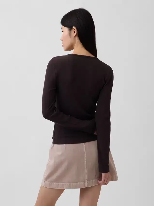 Modern Rib T-skjorte