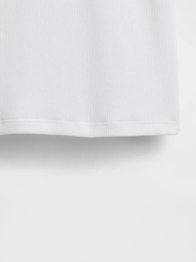 Modern Rib T-skjorte
