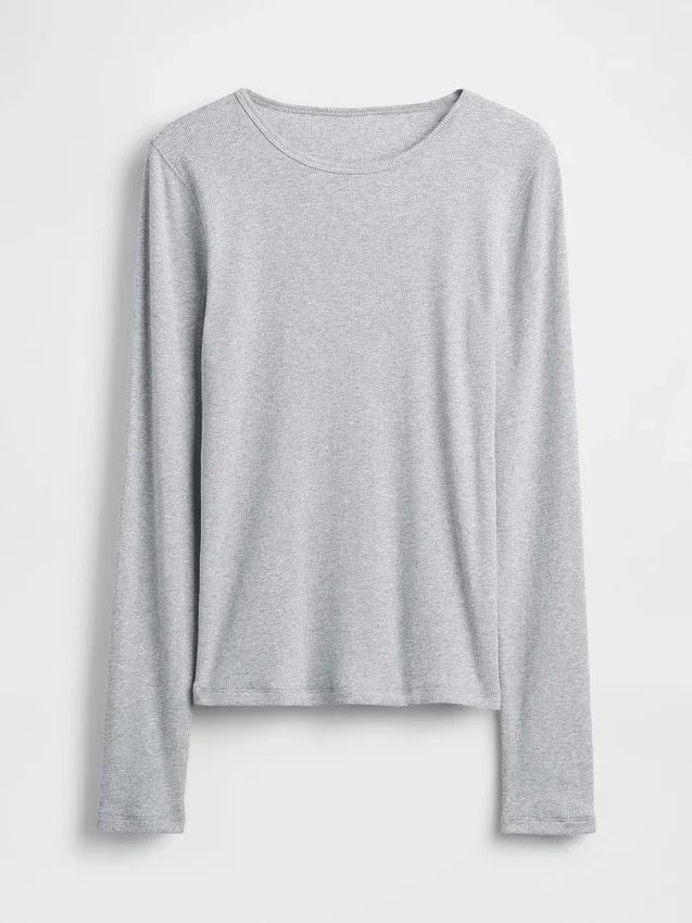 Modern Rib T-skjorte