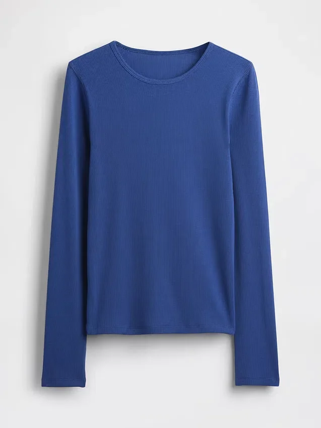 Modern Rib T-skjorte