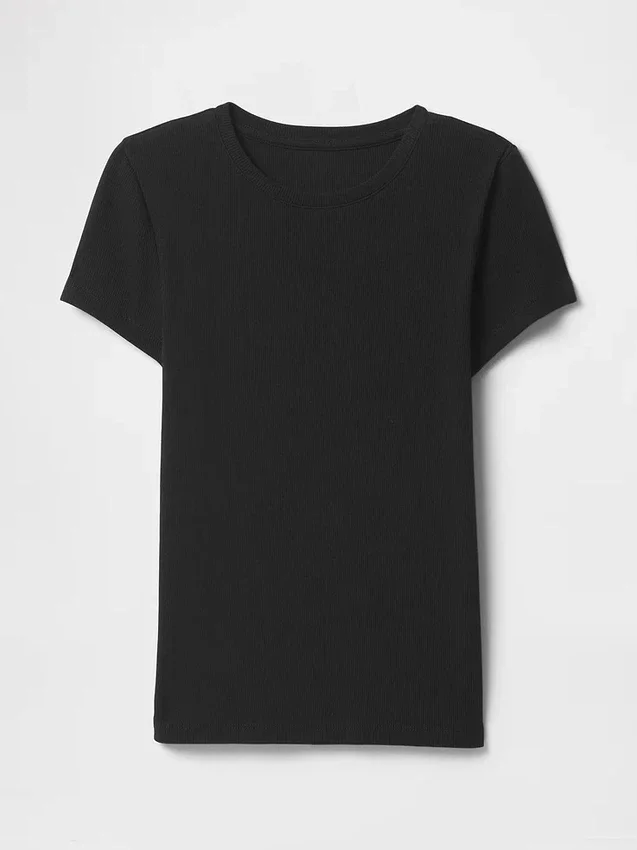 Modern Rib T-skjorte