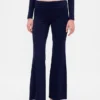 Moderne pyjamasleggings med brettet linning