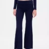Moderne pyjamasleggings med brettet linning