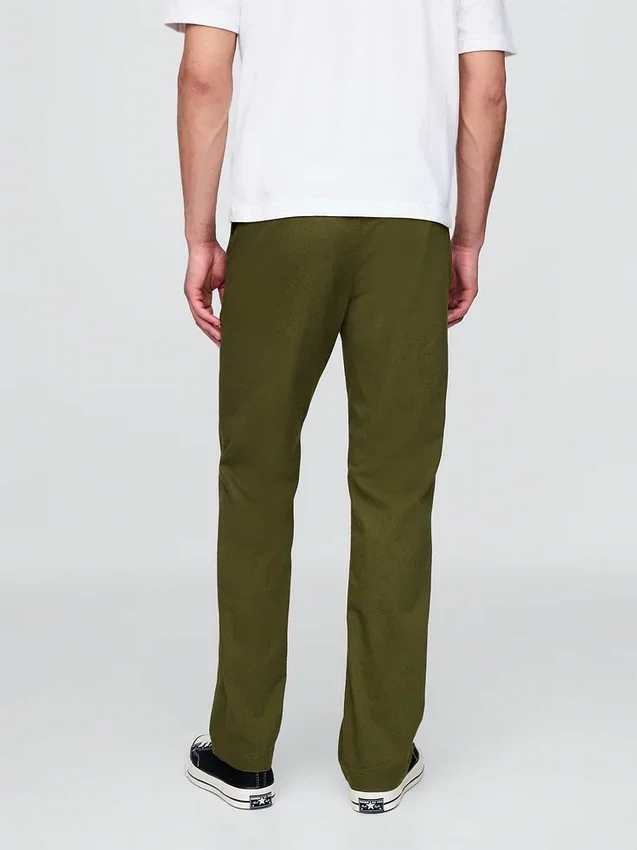 Moderne, rettsittende kakibukser