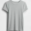 Moderne T-skjorte med rund hals