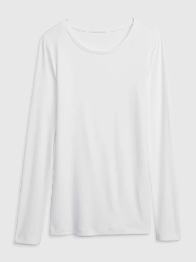 Moderne T-skjorte med rund hals