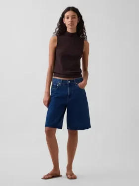Moderne tank-top med høyhals