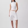 Moderne tank-top med høyhals