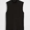 Moderne tank-top med høyhals