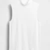 Moderne tank-top med høyhals