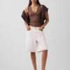 Moderne tank-top med V-hals