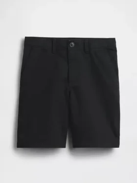 Moderne uniform-shorts for barn i khaki