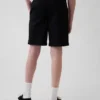 Moderne uniform-shorts for barn i khaki