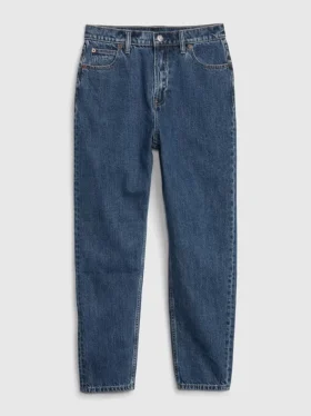 Mom-jeans med skyhøy midje