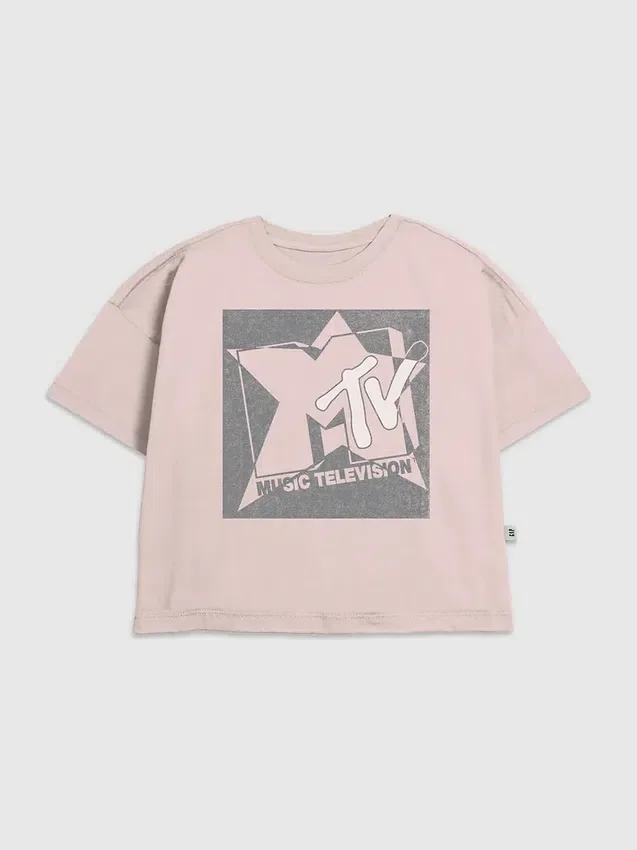 Mtv Grunge Star-grafisk T-skjorte for barn