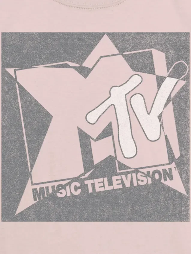 Mtv Grunge Star-grafisk T-skjorte for barn