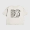 Mtv-T-skjorte med leopardlogo for barn