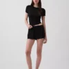 Myk modal-ribbet pyjamas-T-skjorte