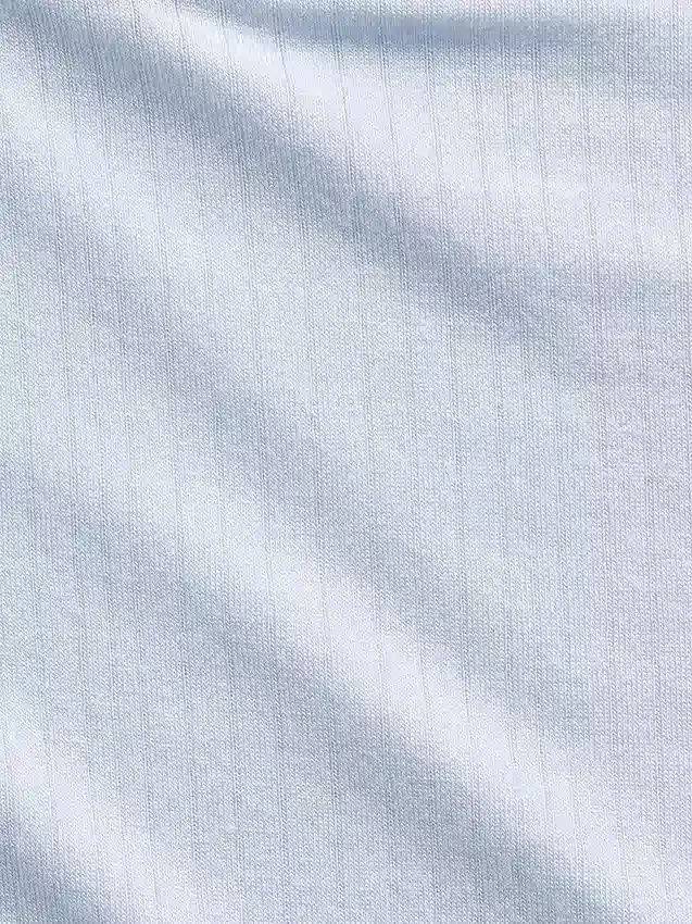 Myk modal-ribbet pyjamas-T-skjorte